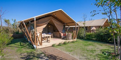 Luxury camping - getrennte Schlafbereiche - Kvarner - Zelt im Safari-Stil - Camping Village Poljana - Suncamp SunLodge Bintulu von Suncamp auf Camping Village Poljana