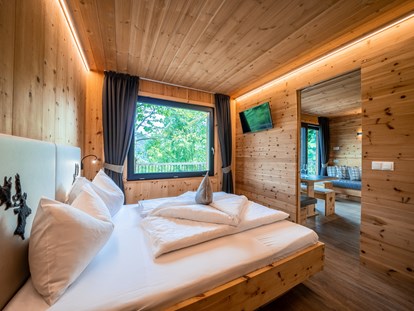 Luxury camping - Bad und WC getrennt - Trentino - Camping Seiser Alm Dolomiten Lodges