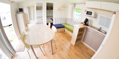 Luxuscamping - WC - Belgien - Camping Klein Strand Chalets für 4 Personen auf Camping Klein Strand