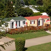 Luxuscamping: Moderne und ansprechend eingerichtete Mobilhomes
 - Camping Schüttehof: Mobilheime auf Camping Schüttehof