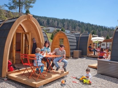 Luxury camping - Terrasse - St. Gallen - Iglu-Dorf - Camping Atzmännig PODhouse - Holziglu klein auf Camping Atzmännig