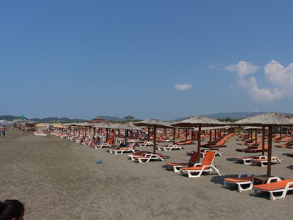 Luxuscamping - Heizung - Montenegro - Camping Safari Beach - Gebetsroither Luxusmobilheim von Gebetsroither am Camping Safari Beach