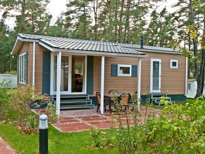 Luxury camping - Preisniveau: moderat - Seenplatte - Camping- und Ferienpark Havelberge Mobilheim am Camping- und Ferienpark Havelberge
