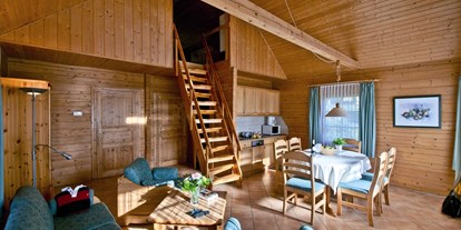 Luxuscamping - Seenplatte - Camping- und Ferienpark Havelberge Ferienhaus Stockholm am Camping- und Ferienpark Havelberge