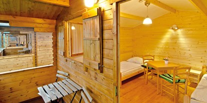 Luxuscamping - Art der Unterkunft: Hütte/POD - Mecklenburg-Vorpommern - Campingpl. NATURCAMP Pruchten Blockhütten