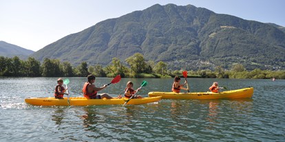 Luxuscamping - Tessin - Campofelice Camping Village River Lodge 2 auf Campofelice Camping Village 