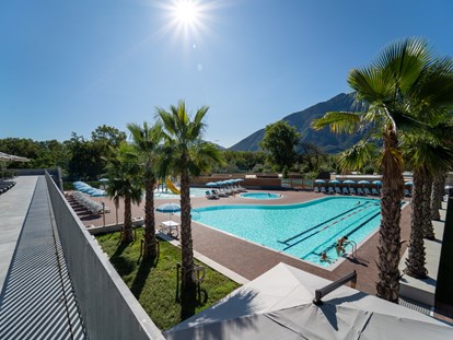Luxuscamping - Tessin - Campofelice Camping Village River Lodge Maxi auf Campofelice Camping Village