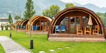 Luxuscamping - Tessin - Campofelice Camping Village Igloo Tube auf Campofelice Camping Village