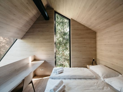 Luxury camping - getrennte Schlafbereiche - Kvarner - Doppelzimmer - Plitvice Holiday Resort Holzhaus auf Plitvice Holiday Resort