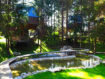 Luxury camping - Parkplatz bei Unterkunft - Kvarner - Ansicht - Garten - Plitvice Holiday Resort Holzhaus auf Plitvice Holiday Resort