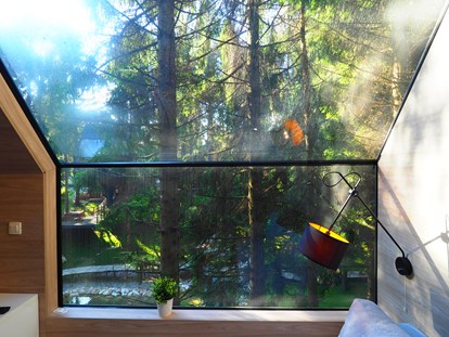 Luxury camping - getrennte Schlafbereiche - Kvarner - Wohnzimmer  - ansicht - Plitvice Holiday Resort Holzhaus auf Plitvice Holiday Resort
