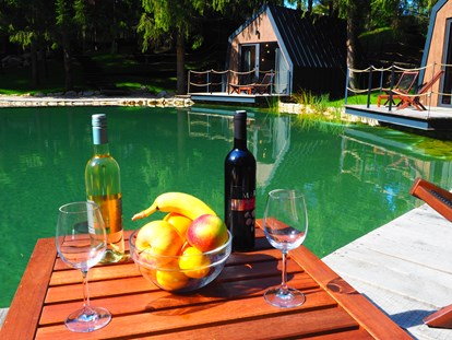 Luxuscamping - Dusche - Kroatien - Haus am See - Plitvice Holiday Resort Haus am See auf Plitvice Holiday Resort