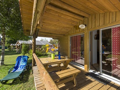 Luxury camping - WC - Franche-Comté - Domaine de Chalain Chalets auf Domaine de Chalain