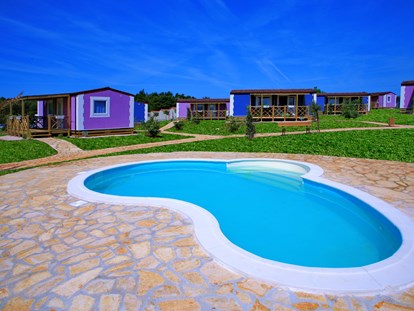Luxury camping - Klimaanlage - Istria - Campingplatz Aminess Sirena - Meinmobilheim Sirena Prestige auf dem Campingplatz Aminess Sirena