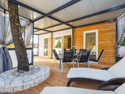 Luxury camping - Kochmöglichkeit - Istria - Park Polidor - Meinmobilheim Comfort auf dem Campingplatz Park Polidor