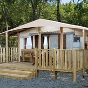Glamping accommodation - Safari auf dem Campingplatz Park Polidor