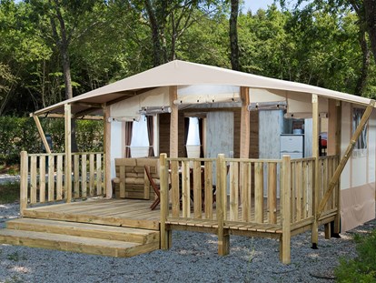Luxuscamping - Art der Unterkunft: Safari-Zelt - Kroatien - Park Polidor - Meinmobilheim Safari auf dem Campingplatz Park Polidor