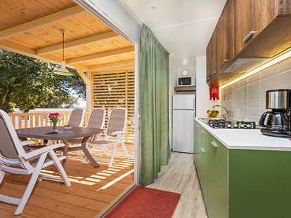 Luxury camping - Klimaanlage - Rovinj - Campingplatz Veštar - Meinmobilheim Forest Escape Family auf dem Campingplatz Veštar