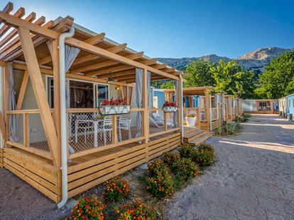 Luxuscamping - Art der Unterkunft: Mobilheim - Zadar - Šibenik - Baška Beach Camping Resort - Meinmobilheim Marena Premium auf dem Baška Beach Camping Resort