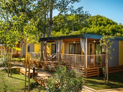 Luxury camping - Kochmöglichkeit - Rab - San Marino Camping Resort - Meinmobilheim Lopar Garden Premium auf dem San Marino Camping Resort