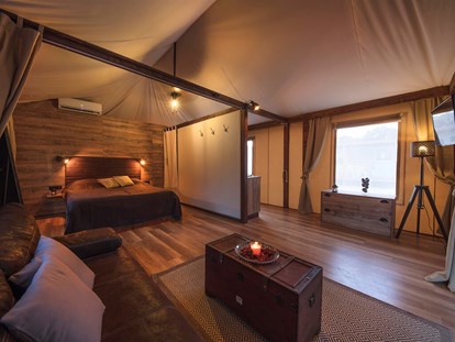 Luxury camping - Preisniveau: gehoben - Kvarner - Campingplatz Lopari - Meinmobilheim Glamping Delta auf dem Campingplatz Lopari