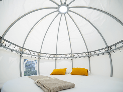 Luxury camping - Dalmatia - Campingplatz Medora Orbis - Meinmobilheim Family and Friends Glamping Pod auf dem Campingplatz Medora Orbis