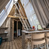 Luxuscamping: Arena One 99 Glamping - Meinmobilheim: Two bedroom lodge tent auf dem Arena One 99 Glamping