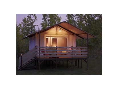 Luxury camping - getrennte Schlafbereiche - Rhone-Alpes - Mille Etoiles Safari-Zelte auf Mille Etoiles