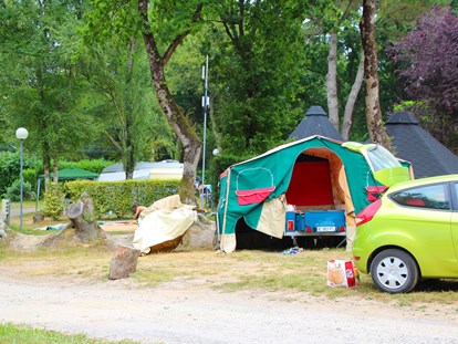 Luxury camping - Art der Unterkunft: Campingfahrzeug - Camping de l’Etang Glampingzelte auf Camping de l’Etang