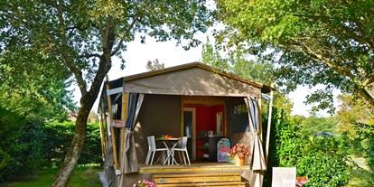 Luxuscamping - Poitou-Charentes - Cottage Safari 4, Camping Séquoia Parc - Séquoia Parc Cottage Safari 4 auf Séquoia Parc
