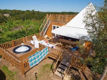 Luxury camping - Preisniveau: gehoben - Pays de la Loire - Camping Village de La Guyonniere Family Zen auf Camping Village de La Guyonniere