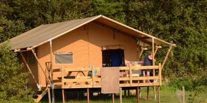 Luxuscamping - Nord - Vendée - Camping Village de La Guyonniere Safari-Zelte auf Camping Village de La Guyonniere
