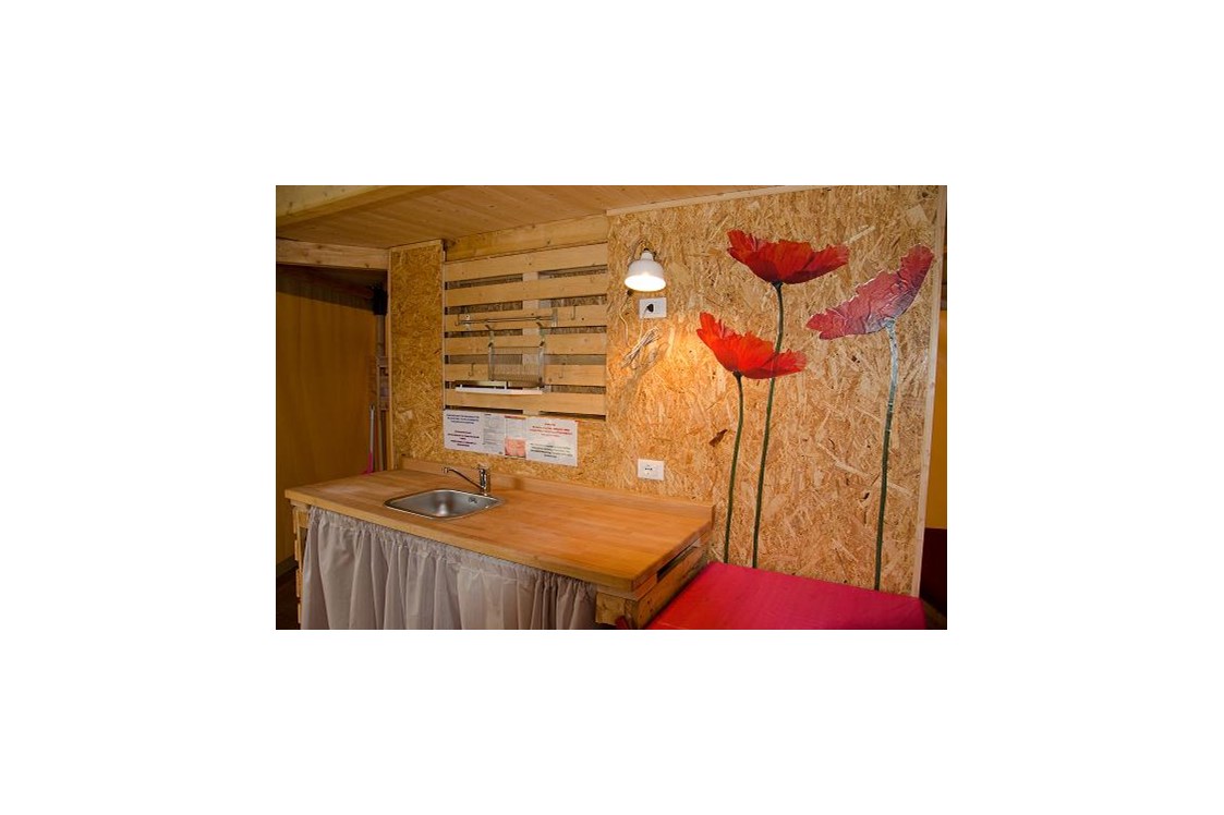 Glampingunterkunft: Glamping-Zelte: Wohnzimmer - Glampingzelte auf Camping Rialto