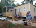 Glampingunterkunft: Mobilheim Moda 6 Personen 3 Zimmer Klimaanlage von Vacanceselect auf Camping Le Palavas