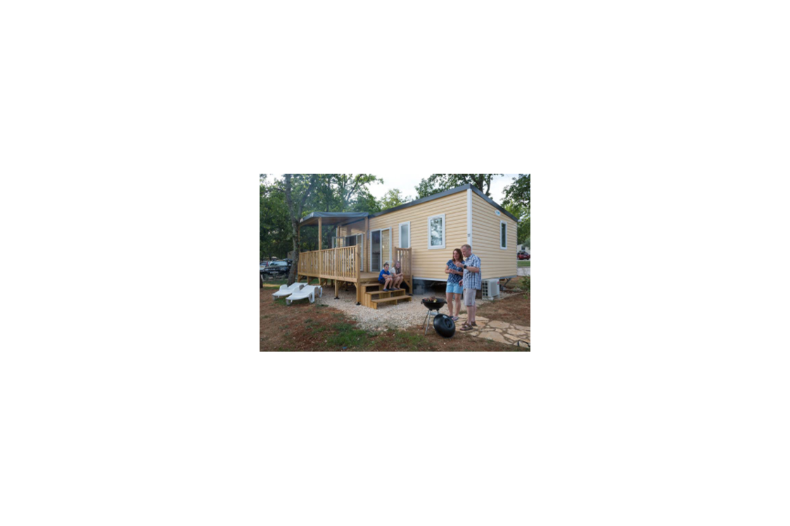 Glampingunterkunft: Mobilheim Moda 6 Personen 3 Zimmer Klimaanlage 2 Badezimmer von Vacanceselect auf Camping Le Palavas