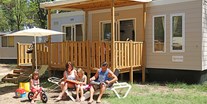 Luxuscamping - Gardasee - Camping Cisano & San Vito - Vacanceselect Mobilheim Moda 6 Personen 3 Zimmer Klimaanlage von Vacanceselect auf Camping Cisano & San Vito