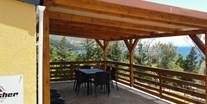 Luxuscamping - Terrasse - Dubrovnik - Camping Nevio - Gebetsroither Luxusmobilheim von Gebetsroither am Camping Nevio