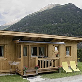 Glampingunterkunft: Alpine Lodges auf Camping Ötztal