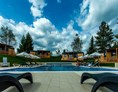 Glampingunterkunft: Mobilheime mit Schwimbad - Mobilheime auf Plitvice Holiday Resort