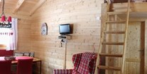 Luxuscamping - WC - Landhaus - rundumblick - Camping Langenwald Blockhäuser auf Camping Langenwald