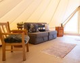 Glamping: Luxuriöse Ausstattung mit dem Komfort eines Hotelzimmers - Camping Gerhardhof