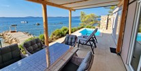 Luxuscamping - Terrasse - Dubrovnik - Lavanda Camping - Luxury Mobile Home mit Pool on the beach - Lavanda Camping**** Luxury Mobile Home mit swimmingpool