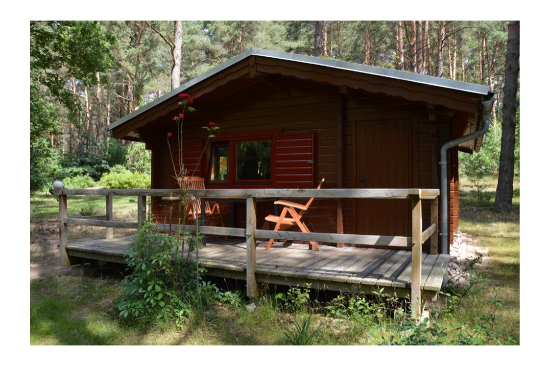 Glampingunterkunft: Ferienhaus Rosalie am Wurlsee - Naturcampingpark Rehberge