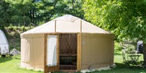 Luxuscamping - Tessin - Camping Bellinzona Mongolische Jurte am Camping Bellinzona