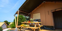 Luxuscamping - Kroatien - Arena One 99 Glamping - Meinmobilheim Two bedroom tent auf dem Arena One 99 Glamping