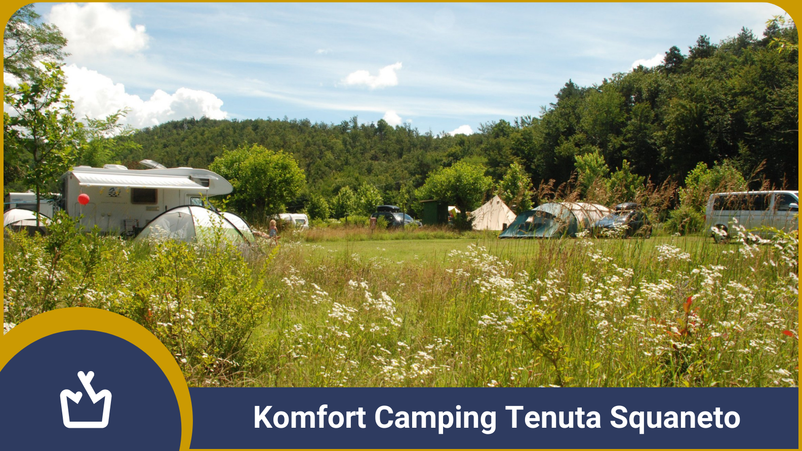 Paisajes fantásticos, delicias culinarias y máxima relajación: confort Camping Tenuta Squaneto - glamping.info