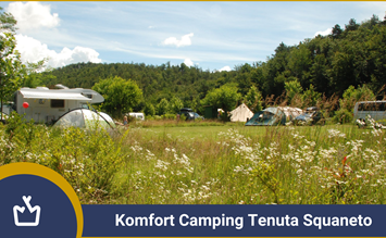 Traumhafte Landschaften, kulinarische Genüsse und maximale Erholung – Komfort Camping Tenuta Squaneto - glamping.info