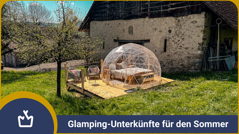 Glamping in luxury: Glamping accommodation for the summer in Europe - glamping.info