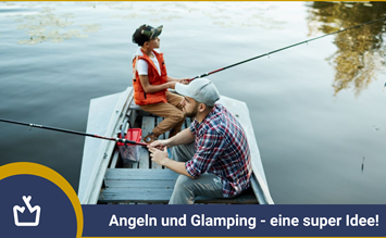 Fishing and glamping? A great idea - glamping.info