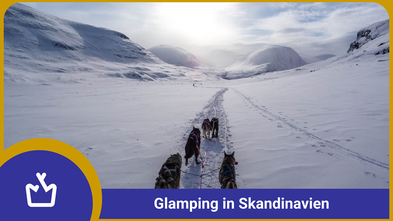 Winterurlaub in Skandinavien - Glamping zwischen Nordlicht und eisigem Meer - glamping.info